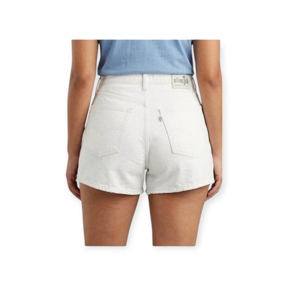 Levi's Silvertab Mom Shorts White 30